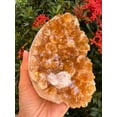 thumbnail image 4 of Finely Polished Citrine Clusters With Cut Base | Honey Citrine Quartz Cluster (3-4 lb), 4 of 10