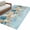 Green Blue, variant on Beach Coastal Beige Round Area Rug 7Ft Washable Circle Rugs for Dorm Laundry Room, Nautical Shell Starfish Coral Summer Non-Slip Carpet Floor Mats Indoor Outdoor Carpet Runner Aesthetic Home Decor