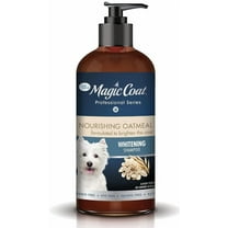 Magic Coat Professional Series Nourishing Oatmeal Whitening Dog Shampoo [Dog Shampoo and Conditioner, New Dog Supplies, Magic Coat, Dog Supplies] 16 oz