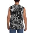 thumbnail image 4 of Vampire Diaries Characters Men's Tank Top Lightweight Summer Sleeveless Tee Shirt Muscle Tank Tops Workout T-Shirts Casual Athletic Undershirts, 4 of 7
