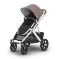 thumbnail image 1 of UPPAbaby Vista V3 Stroller - Full-Size Single-to-Double Stroller System - Toddler Seat, Bug Shield, Rain Shield, and Storage Bag Included - Theo (Dark Taupe/Silver Frame/Chestnut Leather), 1 of 5
