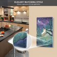 thumbnail image 5 of Yayeee Toggle Light Switch Wall Plate 1-Gang 4.5"x2.7" Home Decorative Outlet Cover, Moonlight Forest, 5 of 7