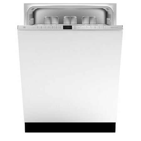 Bertazzoni - 24" Front Control Built-In Dishwasher with Stainless Steel Tub - Stainless steel