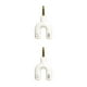 thumbnail image 2 of Methold Tipo de divisor de audio de 3,5 mm Interfaz de conector estéreo conveniente Convertidor de sonido Auriculares para teléfono Accesorios para blanco 2piezas, 2 of 5