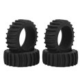 thumbnail image 2 of Neumático de goma RC de 4 piezas, neumático de coche RC de repuesto resistente al desgaste profesional para coche 1/8 RC, 2 of 8