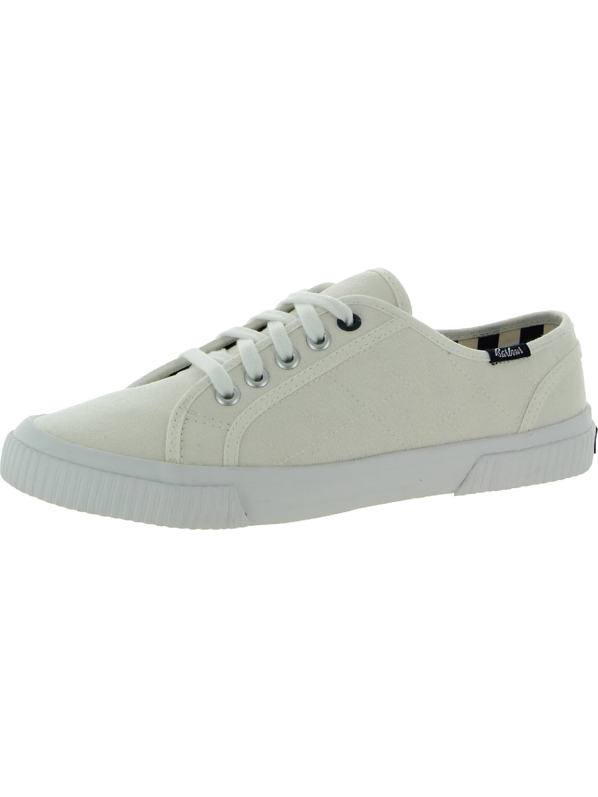 Barbour Hailey Womens Casual Flat Casual and Fashion Sneakers, White