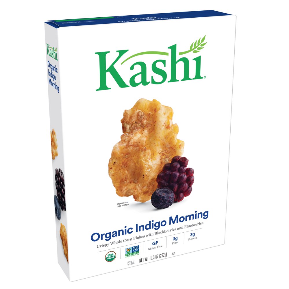 Kashi Cereal, Indigo Morning, Organic Gluten Free NonGMO Project