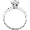 thumbnail image 2 of Pear Diamond Solitaire Engagement Ring,14k White Gold (1.02 Ct,E Color,SI1 Clarity) GIA Certified, 2 of 3