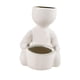 thumbnail image 4 of Maceta para flores, soporte para bonsái, decoración del hogar, jarrón, maceta, manualidades, maceta para bonsái 76x92x102cm Blanco, 4 of 9