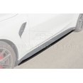 thumbnail image 2 of Replacement For 2021-Present BMW G82 G83 M4 Models | M-Performance Extended Style Carbon Fiber Side Skirts Extension Lip Pair, 2 of 10