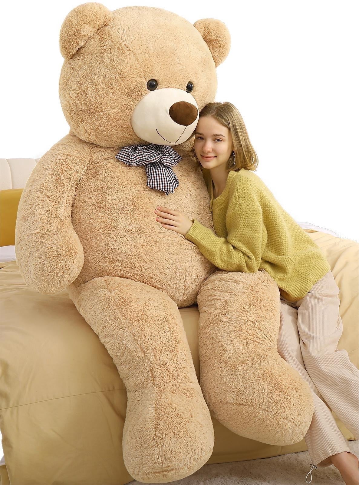 MaoGoLan 6-Foot Giant Teddy Bear Plush, Brown photo 1