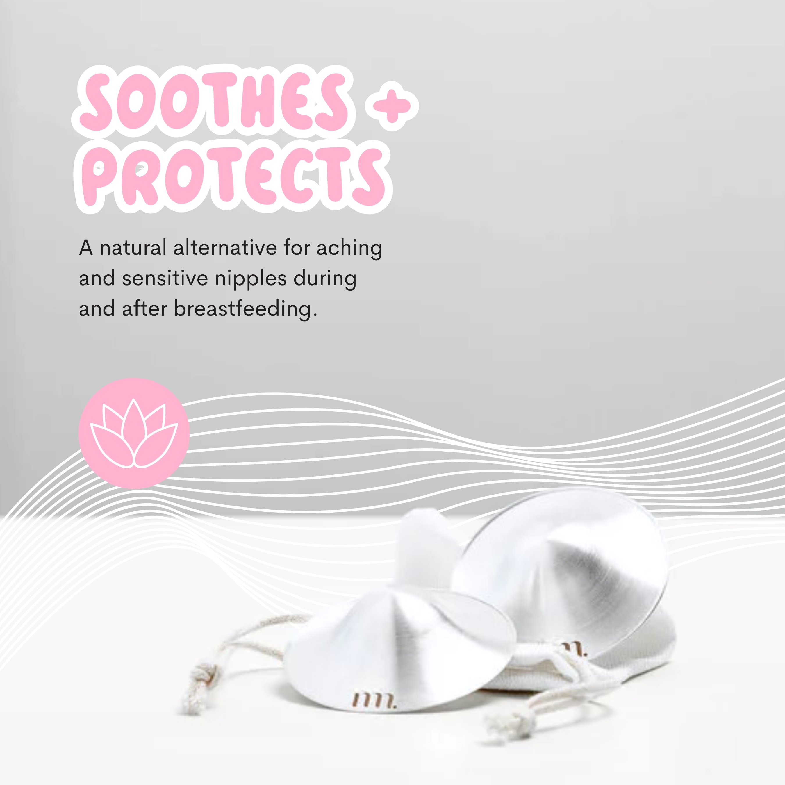 The Midwife Mumma 999 Silver Nursing Cups for Breastfeeding Essential, Regular Size Design