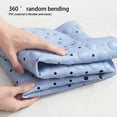 thumbnail image 3 of LYCAQL Bathtub Mat Non Slip, Bath Mats for Tub, Shower Mat with Drain Holes Suction Cups, Machine Washable, BPA, Latex,Phthalate Free, 39 x 16 Inches, 3 of 6