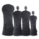 thumbnail image 1 of Fashion Golf Club Funds Black PU Professional Clubs HEADS CUBIERTA CAUSURA INTERIOR INTPLEADA PLUCHA DE PLACA DE PLACA DE PLUCHO PARA GOLFERS HOMBRES Inevent OD008035-00, 1 of 6