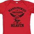 thumbnail image 4 of Inktastic Handpicked for Earth by My Tio in Heaven with Angel Wings Boys or Girls Baby Bodysuit, 4 of 5