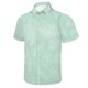 thumbnail image 1 of Camisa hawaiana Mizvsitrd Hawaii de manga corta para hombre verde, 1 of 6