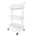 thumbnail image 1 of Carrito Organizador Bluelander de Metal, Blanco, 1 of 5