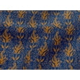 thumbnail image 4 of oneOone Viscose Jersey Fabric Leaves Block Print Fabric BTY 60 Inch Wide, 4 of 5