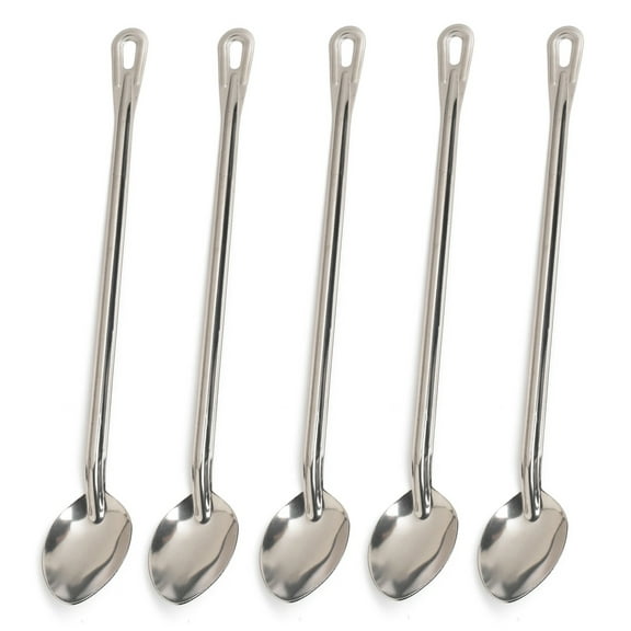 Stainless Steel Spoon - 24" - 5 Pack