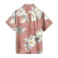 thumbnail image 5 of Yiaimeir Men's Vintage Hawaiian Shirt Short Sleeve Summer Beach Shirt Men Clothing,Size M-4XL, 5 of 5