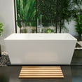 thumbnail image 4 of Dreamline Bt42x2959c Allure 59" Free Standing Acrylic Soaking Tub - White, 4 of 5