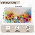 thumbnail image 3 of Welcome Abstract Floral Doormat Indoor Outdoor Patio Watercolor Flowers Door Mats Non-Slip Entrance Mat for Home,Outside Entry,Yard,Floor,Patio 17x30INCH, 3 of 6