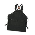 thumbnail image 4 of GROWTH TANK Canvas Apron Gardening Apron Multipurpose Chef Apron for Men Pottery Working Black, 4 of 9