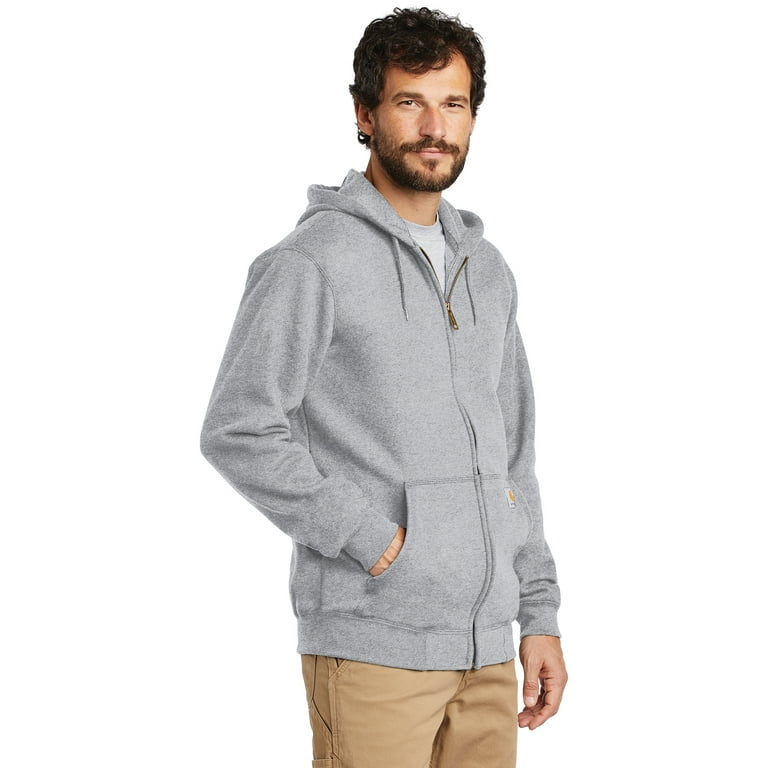 Carhartt men's midweight hooded zip front sweatshirt 2025