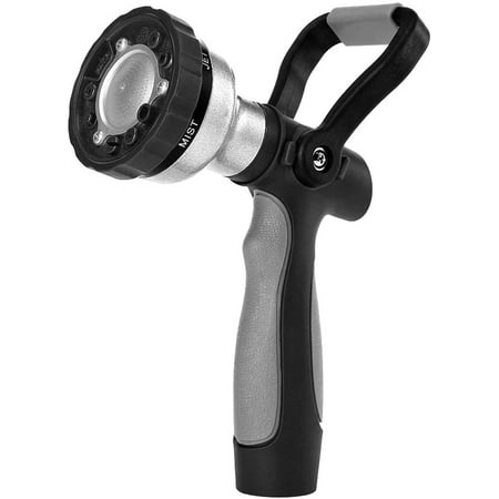 Garden Hose Nozzle 8 Sprayers Patterns Water Hose Spray Nozzle Suitable For Watering Equipment Cleaning Car Washing