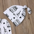 thumbnail image 4 of SUNSIOM Newborn Infant Baby Cartoon Animal Zipper Swaddle Wrap Blanket + Hat, 4 of 8