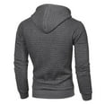 thumbnail image 3 of Mens Hoodie Big Sweatshirts for Men Light Mens Sweater No Hood Sweatshirts Men Insulated Sweatshirt Cookies Hoodie Men's Hooded Sweatshirt Casual Long Sleeve Drawstring Pullover Hoodies With Gray XL, 3 of 3