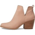 thumbnail image 2 of Toms Everly Buck Brown Pull On Stacked Block Heel Almond Toe Fashion Ankle Boots (Buck Brown, 5), 2 of 5