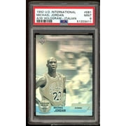 Michael Jordan 1992 UD International (Italian) Award Winner Holograms #EB1 PSA 9