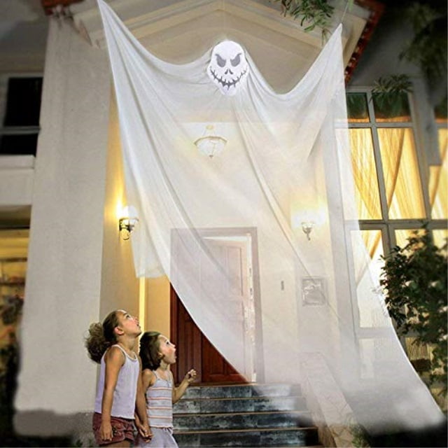halloween hanging ghost prop hanging skeleton flying ghost, halloween ...