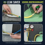 LEAK SAVER Direct Inject AC Leak Sealer 6PK for Most HVAC Systems Up to 5 Tons