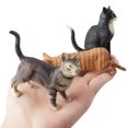 thumbnail image 5 of Figura de acción de gato siamés Devon Rex Sphynx Ragdoll persa de Oenux, figura de gato bobtail, linda decoración, juguete de regalo para niños, 5 of 5