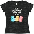 thumbnail image 3 of Inktastic Easter Hangin' with My Peeps Women's T-Shirt, 3 of 5