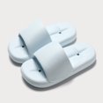 thumbnail image 4 of Willtoo Women's Soft Cushioned Footbed Soft Thick Sole Lightweight Slippers Non-Slip Bathroom Shoes Open Toe Comfortable Indoor Outdoor Sandals, 4 of 4