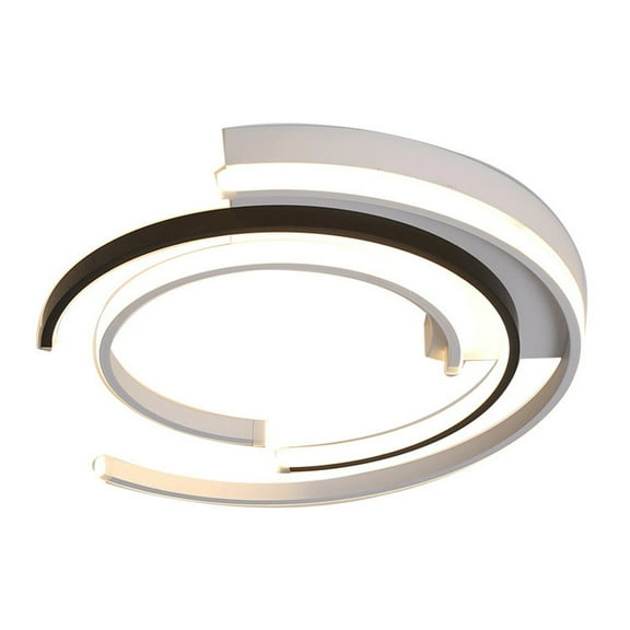 Modern LED Round Ceiling Lam Acrylic Chandelier Lightp Bedroom Living Room 52W