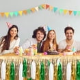 thumbnail image 5 of Banner de fiesta con borlas metálicas Garland Hysilla de 9,8 pies, paquete de 3, 5 of 5