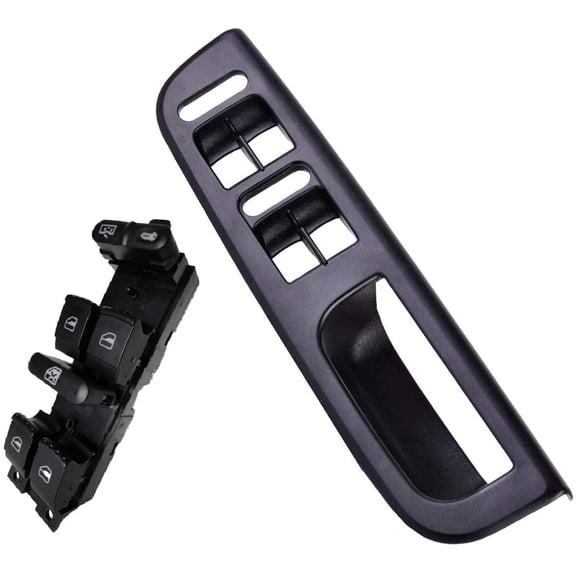 Volkswagen Jetta Master Power Window Switch and Black Bezel 1999-2005