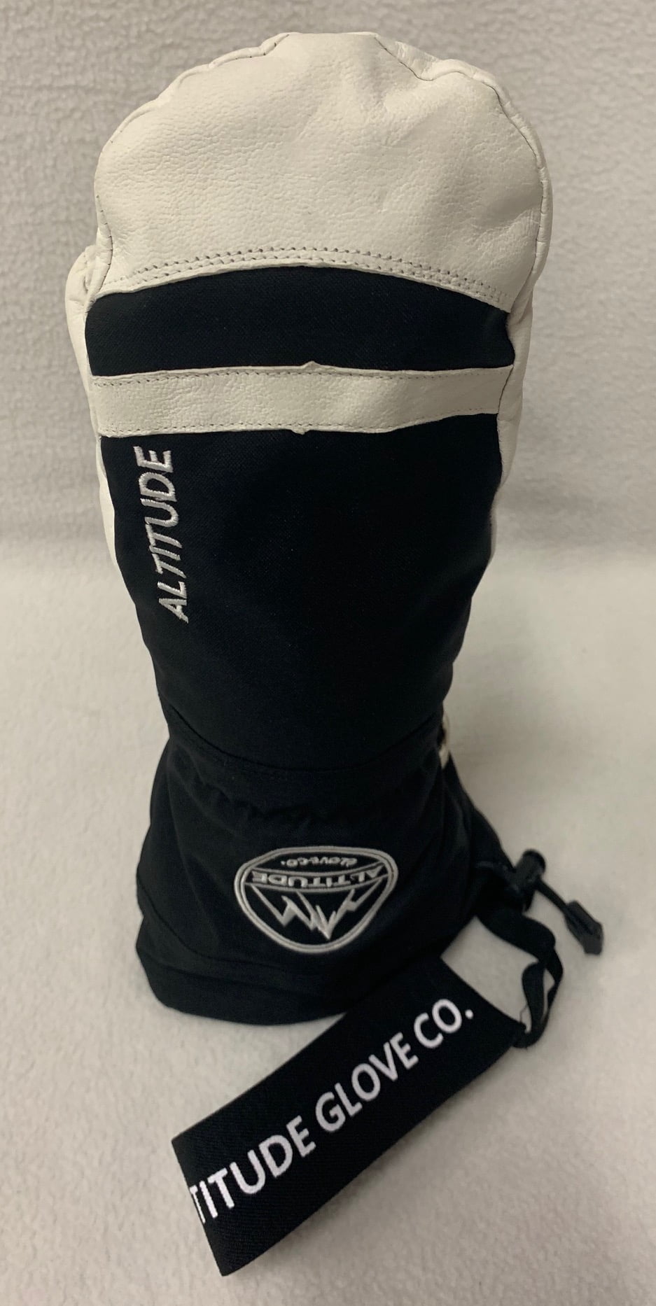 ​ALTITUDE BOARDWERX TECH ALPINE ARMY LEATHER HELI SKI MITTEN (LARGE) 8.75-9.25"