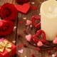 thumbnail image 4 of Uuiauoio Valentine Candle Rings Wreaths Red Heart and Berry Candle Holder Rings Red Pip Berry Candle Rings Mini Wreaths for Valentine's Day Wedding Windows Table Centerpieces, 4 of 6