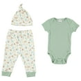 thumbnail image 2 of Chick Pea Baby Boy 3 PC Jogger Set, Sizes Newborn-9 Months, 2 of 2