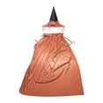 thumbnail image 3 of Disfraz de Halloween sombrero de adultos perfecl Toga de fiesta Naranja, 3 of 8