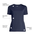 thumbnail image 4 of Lands' End Women's Plus Size Relaxed Supima Cotton Crew Neck T-Shirt, 4 of 5