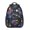 Pioneer Flower Floral Print Pattern-1, variant on Pioneer Flower Floral Print Pattern Backpack for School, Cute School Bag with Adjustable Shoulder Straps and Padded Back, 15.3"x11"x6.7"