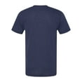 thumbnail image 3 of American Apparel Tri-Blend Short Sleeve Track Shirt (TR401W) Tri Indigo, 3XL, 3 of 5