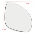 thumbnail image 4 of Mad Hornets Right Rearview Mirror Glass Heated W/Holder for Volkswagen GOLF GTI MK5 (06-09) JETTA MK5 (06-10) EOS (07-08) R32 Rabbit (06-09) Passat B6 (05-09), 4 of 4