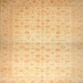thumbnail image 1 of Ahgly Company Indoor Square Abstract Orange Oriental Area Rugs, 3' Square, 1 of 6